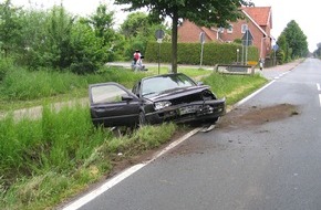 Polizeiinspektion Nienburg / Schaumburg: POL-STH: Wieder Verkehrsunfall beim Km 1,0 L 449 Lüdersfeld