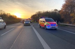 Feuerwehr Minden: FW Minden: Verkehrsunfall auf B65