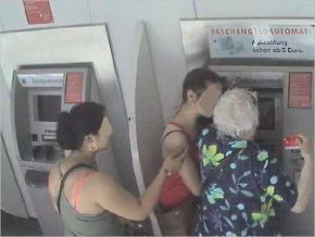 POL-D: Präventionshinweise zum Tatphänomen &quot;Raub am Geldautomaten&quot; - Bilder der letzten Tat aus einer Überwachungskamera
