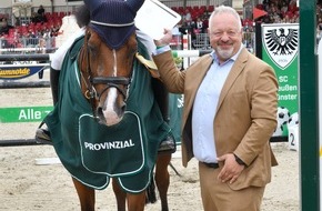 Provinzial Holding AG: Johannes Prior gewinnt den Preis der Provinzial Versicherung beim Al Shira’aa Turnier der Sieger in Münster