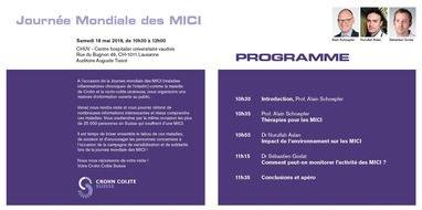 MSD Merck Sharp & Dohme AG: MSD soutient l'initiative d'information lors de la Journée mondiale des MICI 2019