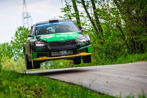 Rallye Kroatien: sieben Škoda Fabia in den Top-Ten der WRC2-Kategorie