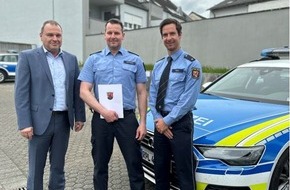 Polizeidirektion Wittlich: POL-PDWIL: Tino Schwarz folgt auf Jürgen Riemann als stellvertretender Leiter der Polizeiinspektion Bitburg