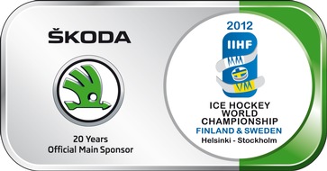 Skoda Auto Deutschland GmbH: SKODA unterstützt auch 2012 die IIHF Eishockey-WM (BILD)