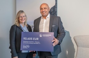 NÜRNBERGER Versicherung: Über 90.000 EUR für die Lebenshilfe – dank nachhaltiger Versicherungen der NÜRNBERGER