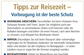 DVAG Deutsche Vermögensberatung AG: Versicherungscheck für die Reisezeit