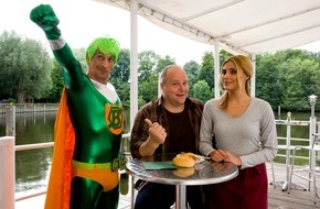 SAT.1: Neues Comedy-Trio in SAT.1: Sophia Thomalla, Mirco Nontschew und Oliver Beerhenke sind "Die Dreisten Drei" (mit Bild)