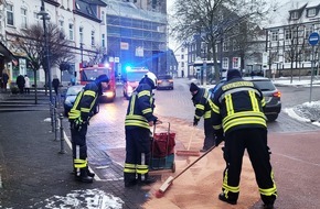 Feuerwehr Sprockhövel: FW-EN: Zwei Ölspuren im Stadtgebiet - Städteübergreifende Zusammenarbeit