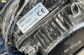 Polizei Bielefeld: POL-BI: Pedelec wird zum Motorrad