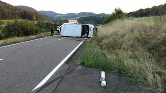 Polizeidirektion Kaiserslautern: POL-PDKL: Schwerverletzt durch Fahrt unter Alkoholeinfluss