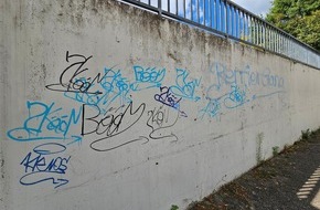 Polizeidirektion Mayen: POL-PDMY: Sachbeschädigung durch Graffiti - Zeugenaufruf