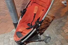 Polizeidirektion Bad Segeberg: POL-SE: Wedel - Kinderwagen sichergestellt - Eigentümer gesucht