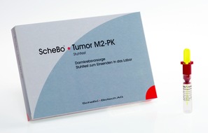 ScheBo Biotech AG: Neuer Meilenstein in der Darmkrebs-Früherkennung / Ab 1.07.2003 jetzt auch in der Apotheke / ScheBo(R) Tumor M2-PK(TM) Stuhltest hilft bereits frühzeitig hochsensitiv Darmkrebsgeschehen zu erkennen