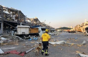 @fire Internationaler Katastrophenschutz Deutschland e.V.: @fire-Rettungsteam kehrt von Einsatz in Beirut zurück
