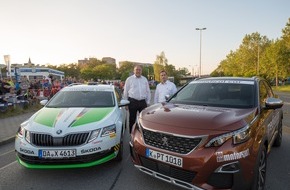 Skoda Auto Deutschland GmbH: SKODA und PEUGEOT starten Sicherheitsinitiative (FOTO)