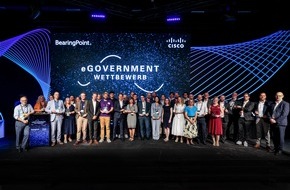 BearingPoint GmbH: Digitale Vorreiter ausgezeichnet: BearingPoint und Cisco küren beim 23. eGovernment-Wettbewerb die Gewinnerprojekte für die Verwaltungsmodernisierung