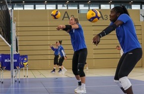VC Wiesbaden Spielbetriebs GmbH: VCW-Testspiele gegen Ligakonkurrenten –  Trainer Frank zieht Zwischenfazit