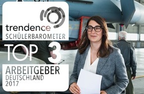 PIZ Personal: Bundeswehr auf Platz 3 der beliebtesten Arbeitgeber