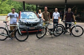 FERCHAU GmbH: FERCHAU Karlsruhe verlost E-Smart und E-Bikes