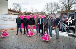 Deutsche Telekom AG: Telekom startet Glasfaserausbau in Neufahrn bei Freising