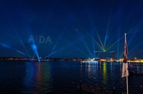 AIDA Cruises: Ein leuchtender Abschied unter Sternen: AIDA Cruises krönt die Kieler Woche 2025