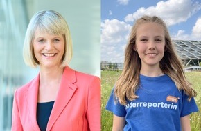 ZDF: Zum Internationalen Tag der Kinderrechte: "logo!"-Kinderreporterin Dahlia im "heute journal" des ZDF