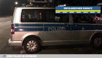 Polizei Duisburg: POL-DU: Duissern: Polizei-Razzia auf dem Parkplatz Monning