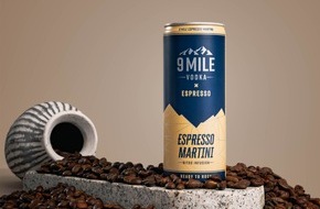 MBG International Premium Brands GmbH: Servierfertiger Schwung aus der Dose: 9 Mile Vodka Espresso Martini Nitro-Infusion