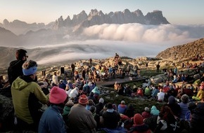 Trentino Marketing S.r.l.: 30 Jahre „Die Klänge der Dolomiten“ –  Open-Air-Festival im Trentino feiert vom 27. August bis 4. Oktober Jubiläum