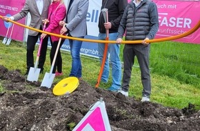 Deutsche Telekom AG: Telekom startet Glasfaserausbau in Oberschleißheim