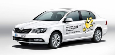 Skoda Auto Deutschland GmbH: SKODA macht das Kinder-Medien-Festival Goldener Spatz mobil (FOTO)