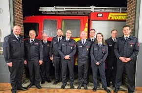 Freiwillige Feuerwehr Werne: FW-WRN: Zahlreiche Beförderungen bei der Löschgruppe Langern