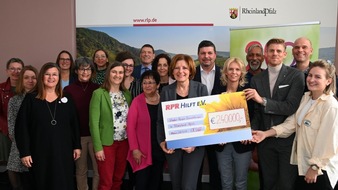 RPR1: RPR1. unterstützt mit 240.000 € die stationären und ambulanten Kinderhospizeinrichtungen in Rheinland-Pfalz