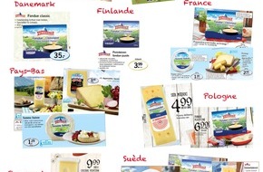 LIDL Schweiz: Lidl Schweiz a su augmenter massivement les exportations de fromage en comparaison à l'année précédente