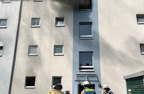Feuerwehr Bremerhaven: FW Bremerhaven: Wohnungsbrand in Geestem&uuml;nde-S&uuml;d