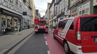 Freiwillige Feuerwehr Celle: FW Celle: Brandgeruch in einem Keller in der Celler Altstadt