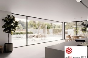 REHAU Industries SE & Co. KG: ARTEVO TERRA = Ausgezeichnete nachhaltige Produktinnovation. REHAU Window Solutions gewinnt Red Dot Award 2025