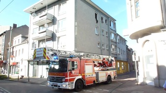 Feuerwehr Dinslaken: FW Dinslaken: Wohnungsbrand in Dinslakener Innenstadt