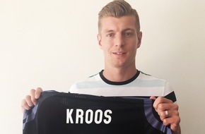 United Charity gemeinnützige Stiftungs GmbH: Toni Kroos zeigt Herz für schwerstkranke Kinder / United Charity versteigert das getragene Meistertrikot des Fußballstars für den guten Zweck