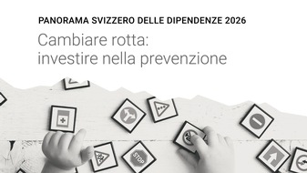 Sucht Schweiz / Addiction Suisse / Dipendenze Svizzera: PANORAMA SVIZZERO DELLE DIPENDENZE 2026 / Mentre i premi dell'assicurazione malattie esplodono, lo Stato taglia sulla prevenzione. Trovate l'errore...