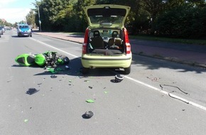 Polizeiinspektion Cuxhaven: POL-CUX: Panda-Fahrer geriet in Gegenverkehr