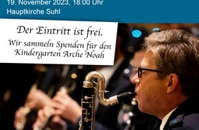 Landespolizeiinspektion Suhl: LPI-SHL: Benefizkonzert mit dem Polizeiorchester Thüringen am 19.11.2023