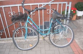 Polizeiinspektion Nienburg / Schaumburg: POL-NI: Wer kann Angaben zu dem beschädigten Fahrrad machen ? -Bild im Downlaod-