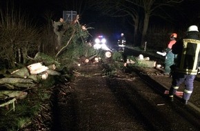 Feuerwehr Stolberg: FW-Stolberg: Gasaustritt / Gefahrgut und Sturmeinsatz