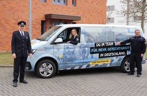 Hauptzollamt Gießen: HZA-GI: Neues Werbefahrzeug beim Zoll im Einsatz