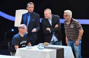 ProSieben: Premiere! Zwei gegen einen bei "Schlag den Star": Das Comedy Duo Mundstuhl will mit vereinter Kraft den vierten Promi-Sieg (BILD)