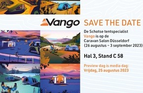 Vango: Onthoud de datum: Vango op de Caravan Salon in Düsseldorf