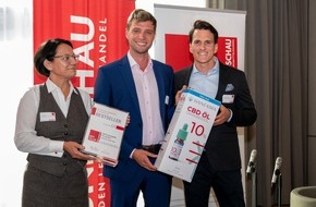Hanfama Vertriebs GmbH: Erstmalig CBD-Öle ausgezeichnet: Bestseller Award für die beliebten Hanfama CBD-Öle