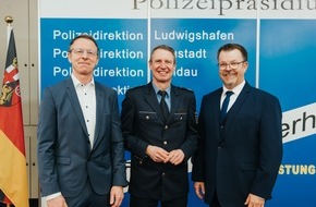 Polizeipräsidium Rheinpfalz: POL-PPRP: Wechsel in der Leitung der Kriminaldirektion Ludwigshafen