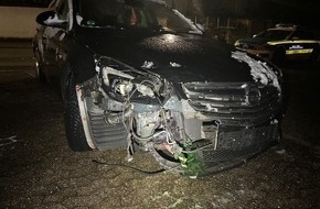 Polizeiinspektion Zweibr&uuml;cken: POL-PIZW: Vorfahrt missachtet und Verkehrsunfall verursacht/Eine Person leicht verletzt